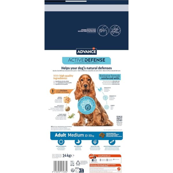ADVANCE MEDIUM ADULT 14 KG - Imagen 4