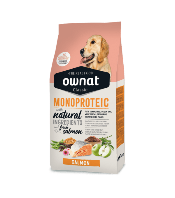 OWNAT DOG CLASSIC MONOPROTEICO SALMON 4 KG