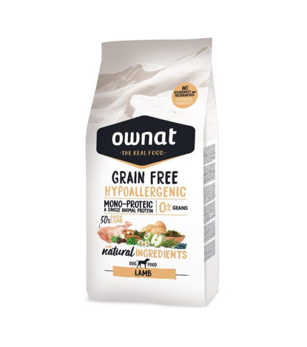 OWNAT DOG GF HYPO LAMB 3 KG