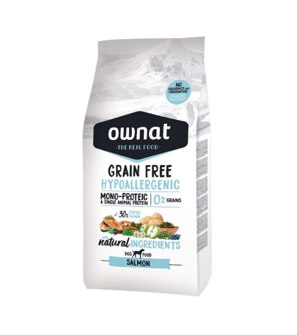 OWNAT DOG GF HYPO SALMON 12 KG