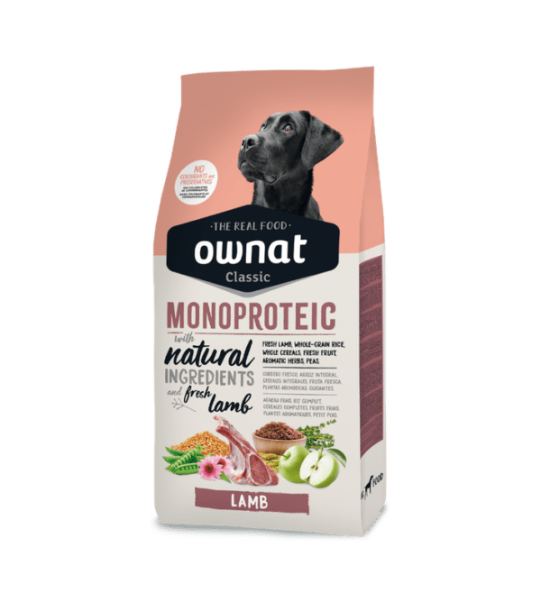 OWNAT DOG CLASSIC MONOPROTEICO LAMB 4 KG