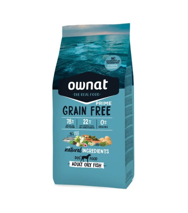 OWNAT DOG GF PRIME ADULT OIL Y FISH 12 KG