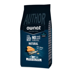 OWNAT CAT AUTHOR FRESH OILY FISH & POULTRY 3 KG