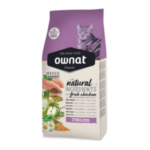 OWNAT CAT CLASSIC STERILIZED 15 KG