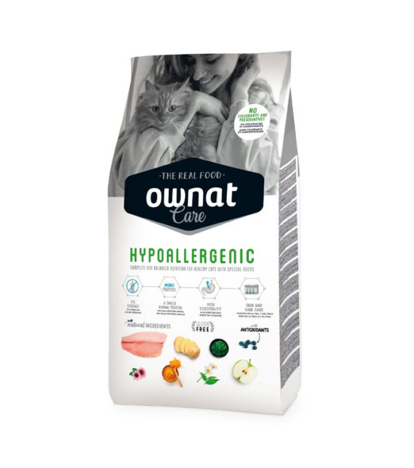 OWNAT CAT CARE HYPOALLERGENIC 3 KG