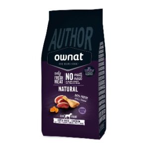 OWNAT DOG AUTHOR FRESH DUCK & CHICKEN 3 KG
