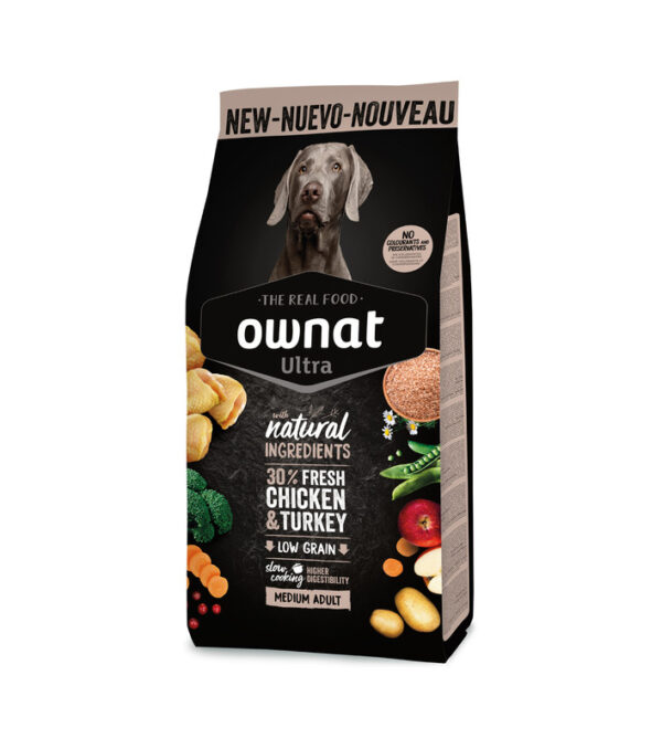 OWNAT DOG ULTRA MEDIUM ADULT 3 KG