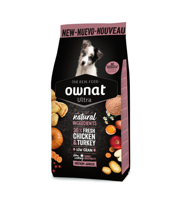 OWNAT DOG ULTRA MEDIUM JUNIOR 12 KG