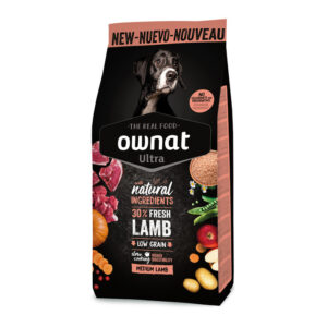 OWNAT DOG ULTRA MEDIUM LAMB&RICE 3 KG