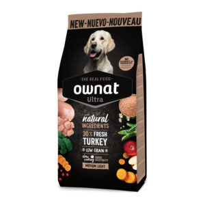 OWNAT DOG ULTRA MEDIUM LIGHT 3 KG