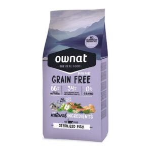 OWNAT CAT GF PRIME STERILIZED FISH 3 KG