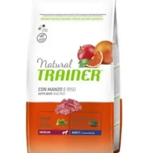 NATURAL TRAINER CANINE ADULT MEDIUM BUEY 12KG (NDR)