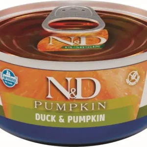 FARMINA ND CAT PUMPKIN PATO CAJA 24X70GR