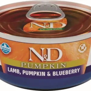 FARMINA ND CAT PUMPKIN CORDERO CAJA 24X70GR