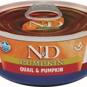 FARMINA ND CAT PUMPKIN CODORNIZ CAJA 24X70GR