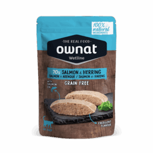 OWNAT WETLINE CAT SALMON & HERRING 12 X 85 GR