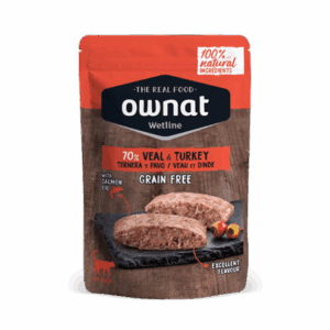 OWNAT WETLINE CAT VEAL & TURKEY 12 X 85 GR