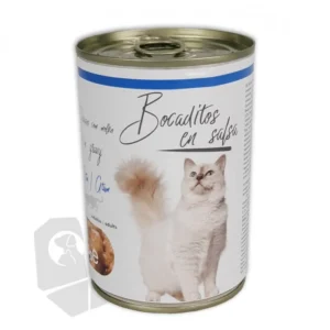 Bocaditos en Salsa Atún para gato 12x415g